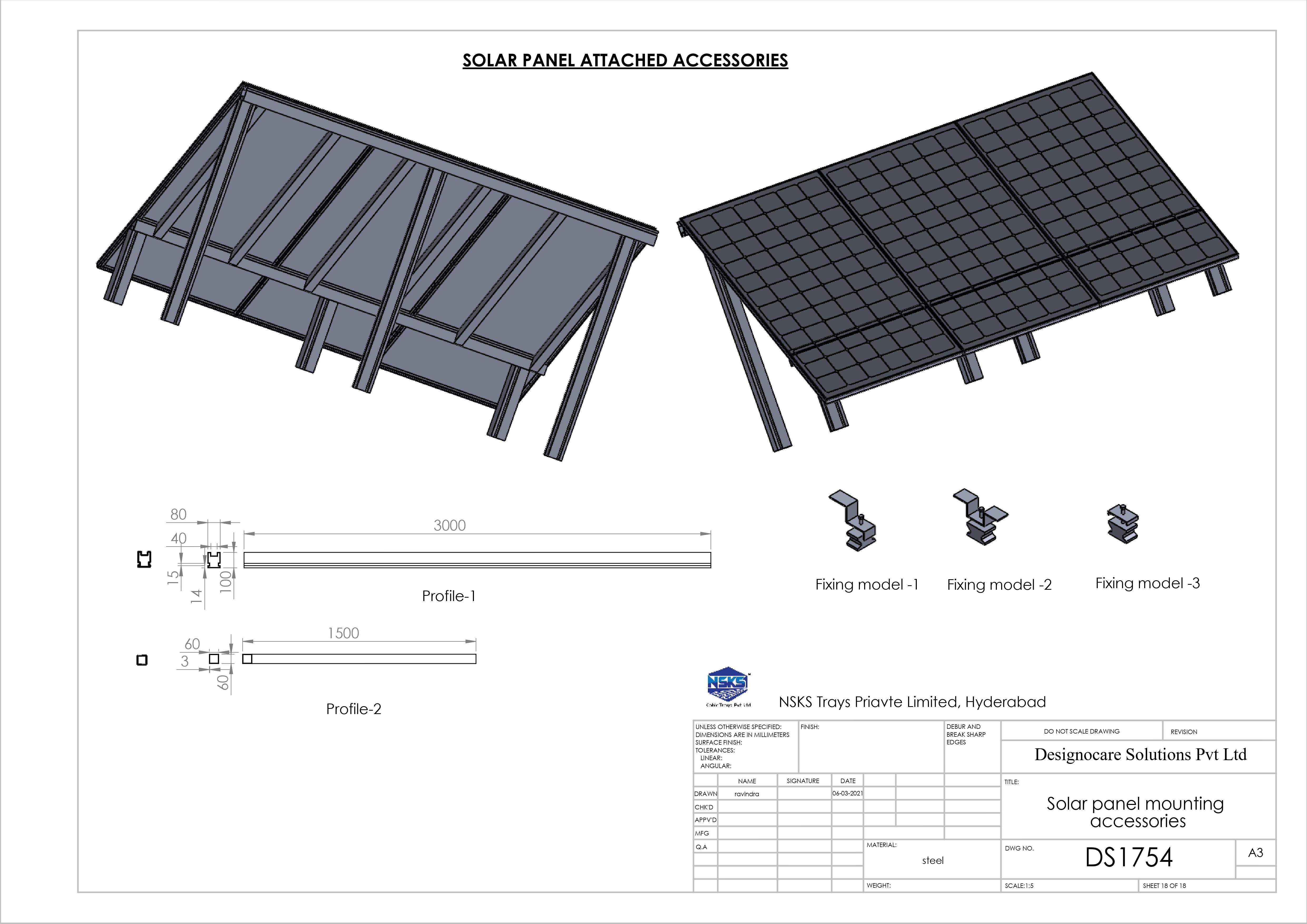 Solar Support Structures
